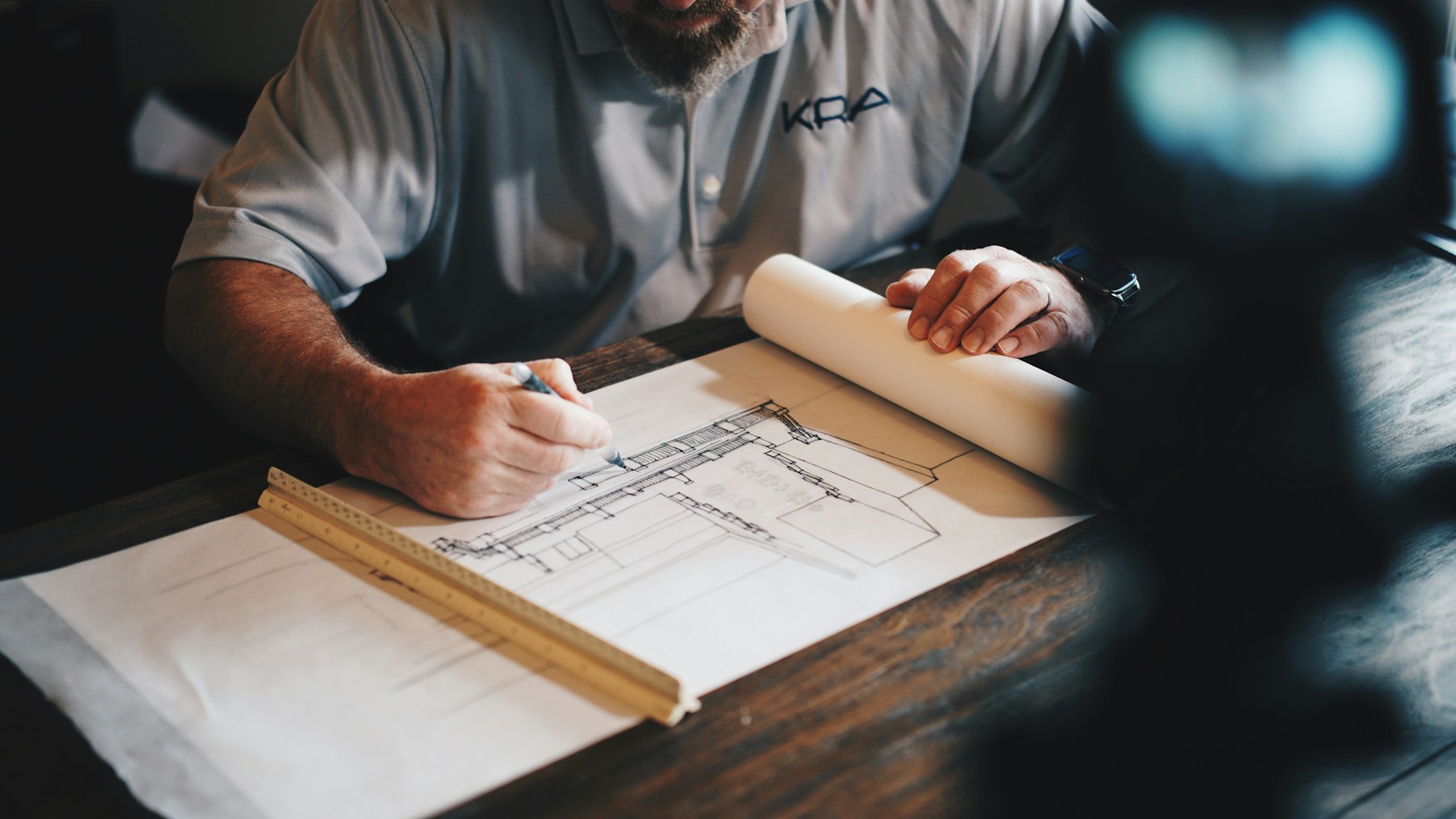 Representative general contractor work setting